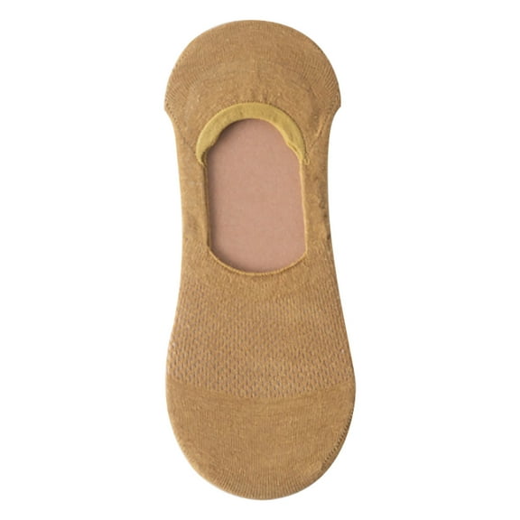 Babysbule Mens Socks Invisible Non-Slip Cotton Socks, Breathable Socks, Ultra Low Cut Non Slip Flat Liner For Man