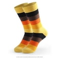 thumbnail image 1 of Babysbule Mens Socks Men's Long Socks Striped High Waist Casual Trendy Socks, 1 of 3
