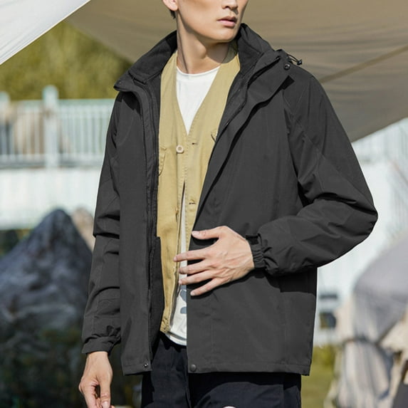 Babysbule New Winter Coats for Women Ladies Fleece Thickened Warm Hooded Reversible Jacket
