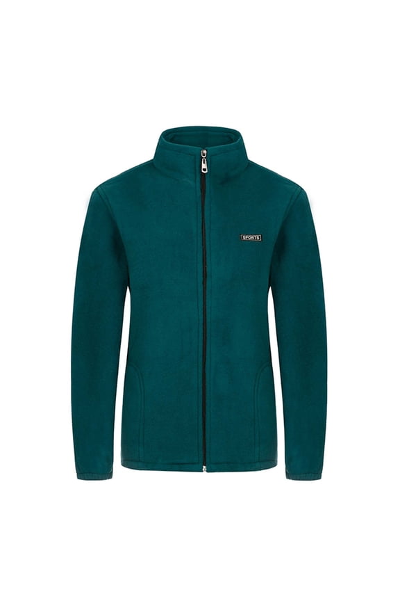 Womens Winter Coats Fashion Women's Long Sleeve Hoodless Casual Outwear Fleece Winter Warm Jacket
