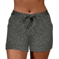thumbnail image 1 of Babysbule New Yoga Shorts For Women Casual Loose Drawstring Elastic Waist Trendy New Arrival Beach Athletic Shorts, 1 of 7