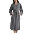 thumbnail image 1 of Babysbule Pajamas For Women Plus Size Fire Outfit Women's Winter Warm Nightgown Couple Bathrobe Men And Women Autumn And Winter Nightgown, 1 of 6