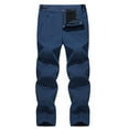 thumbnail image 1 of Babysbule Pants for Men Pants Men's 2 Piece Set Detachable Ski Pants Plus Pant Outdoor Hiking Pants Full Length Pants Trousers, 1 of 7