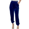 thumbnail image 1 of Babysbule Pants for Women Fashion Women Trousers Full Pants Casual Straight Solid Color Suit Pants, 1 of 5