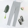 thumbnail image 1 of Babysbule Pants for Women Solid Ladies Long Workout Pants Sign Loose Pants Slim Leggings Trousers, 1 of 5