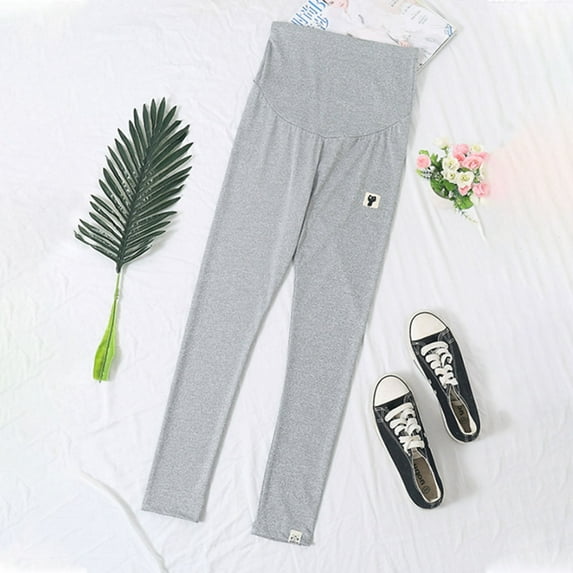 Babysbule Pants for Women Solid Ladies Long Workout Pants Sign Loose Pants Slim Leggings Trousers