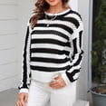 thumbnail image 1 of Babysbule Plus Size Womens Sweaters New Arrivals Women's Color Block Oversized Long Sleeve Sweaters Fall Winter Casual Loose Crewneck Ribbed Knit Pullover Sweater Women's Fashion, 1 of 9