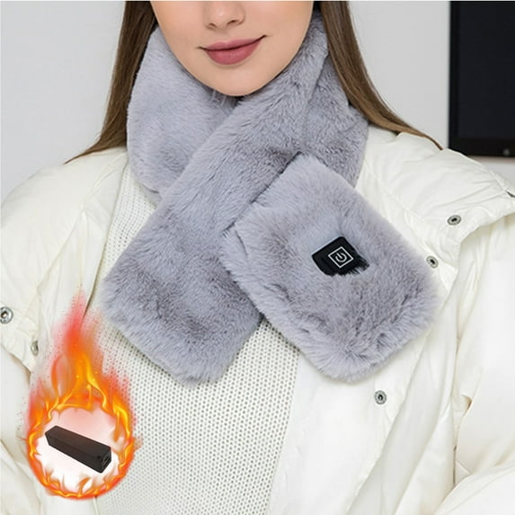 Babysbule Scarf for Women Smart USB Charging Neck And Shoulder Winter Cold Protection And Warm Heating Men And Women Scarf