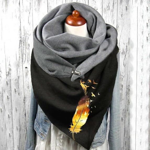 Babysbule Scarf for Women Women Animal Series Printing Scarf Fashion Multi-Purpose Shawl Scarf