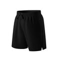 thumbnail image 1 of Babysbule Shorts Pants for Men Casual Men's Loose Straight Beach Medium Comfortable Pants Casual Sports Five Point Pants, 1 of 3