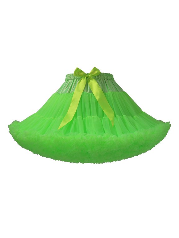 Skirt for Women Plus Size Fashion Women's Solid Color Dance Party Dance Ballet Bandage Tutu Skirts