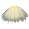 thumbnail image 1 of YUNAFFT Skirt for Women Plus Size Clearance Women Retro Slip High Quality Bubble Yarn Ballet Skirt Dance Half Skirt, 1 of 2