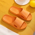thumbnail image 1 of Babysbule Slippers for Women Ladies Solid Non-slip Soft Bottom Bathroom Household Lightweight Slippers, 1 of 3