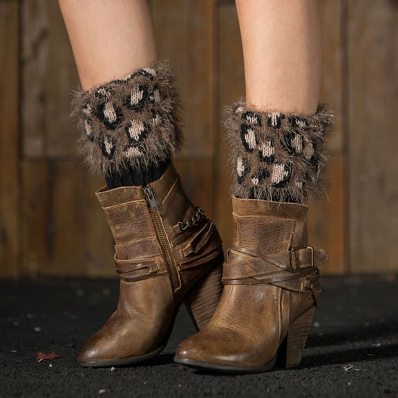 Babysbule Socks for Women Ladies Adult Leg Sets Pile Of And Winter Keep Warm Wool Sock Knitting Foot Cover