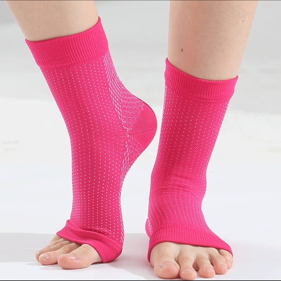 Babysbule Socks for Women Ladies Comfort Foot Anti-Fatigue Women's Compression Sleeve Elastic Socks