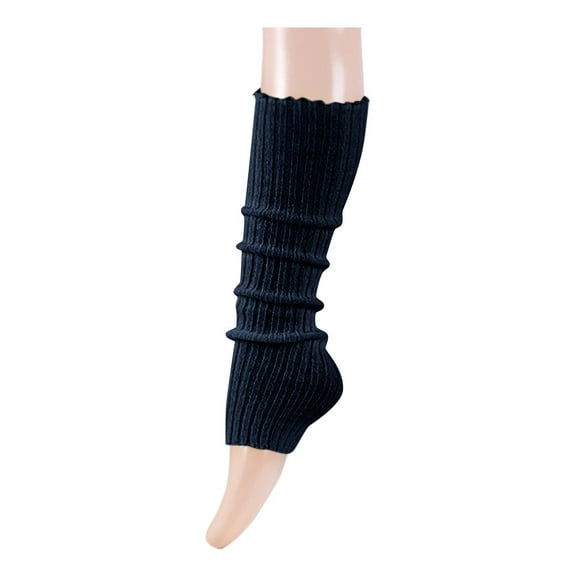 Babysbule Socks for Women Ladies Pleated Lace Solid Color Medium Length Woolen Knitted Sock Sleeves
