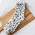 thumbnail image 1 of Babysbule Socks for Women Women's Cake Socks Coral Velvet Cake Floor Socks Sleeping Socks, 1 of 2
