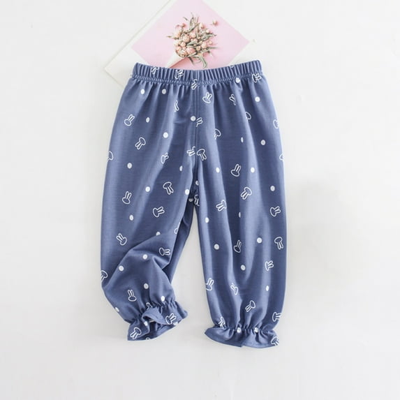 Babysbule Toddler Baby Kids Pant Fashion Toddler Kids Baby Girls Fashion Cute Sweet Boe Flared Pants Trousers Jeans Pants