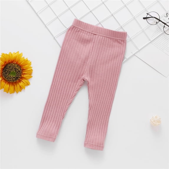Babysbule Toddler Baby Kids Pant Fashion Spring And Girls' Casual All-match Flared Pants Trousers