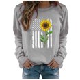 thumbnail image 1 of Babysbule Tops for Women Winter Womens Casual Long Sleeve Tops Ladies Print Sweatshirt Blouse Tee Sweater, 1 of 3