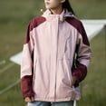 thumbnail image 1 of Babysbule Winter Coats for Women Women Detachable Cap And Windproof Thick Three-in-one Jacket Outdoor Sports Warm Jacket Tops, 1 of 6