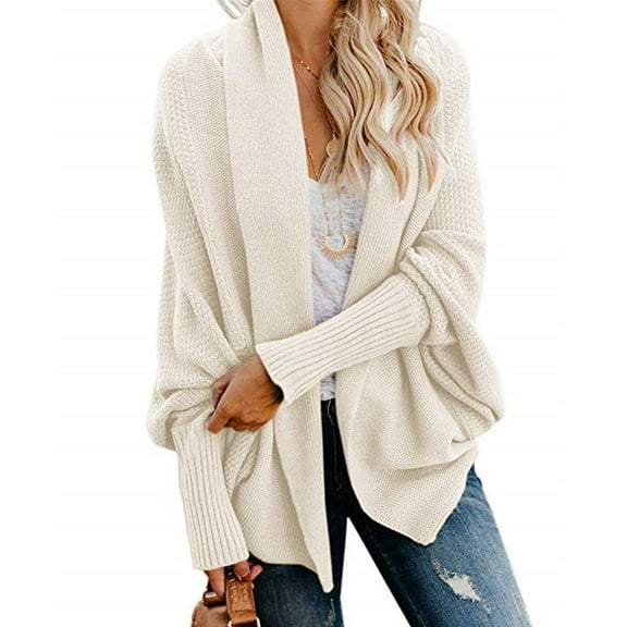 Babysbule Winter Jackets for Women Fashion Women Long Sleeve Solid Cardigan Autumn Casual Coat Blouse Top