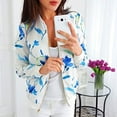 thumbnail image 1 of Babysbule Winter Jackets for Women Women Jacket Thin Summer Top Transitioned Coat Zip StandUp Collar Outwear, 1 of 5