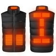thumbnail image 1 of Babysbule Winter Jackets for Women Dual-control Nine-zone USB Heating Vest Electric Heating Jacket Clothes Heating Padded Coat, 1 of 9