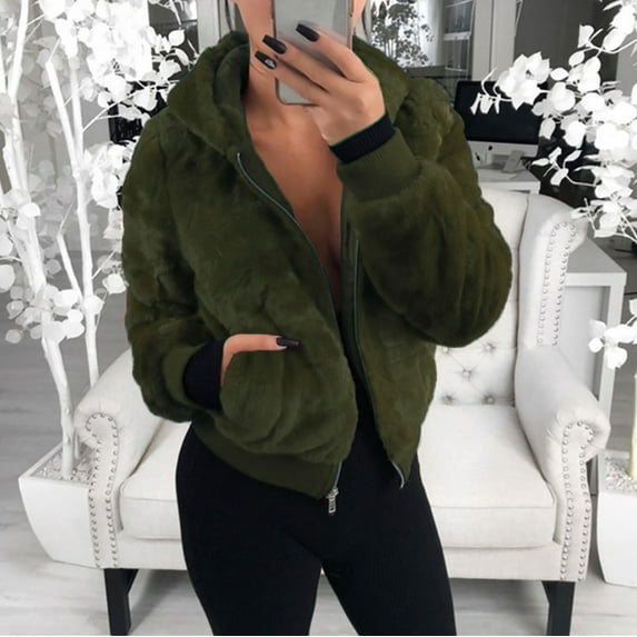 Babysbule Winter Jackets for Women Women's Casual Jacket Winter Warm Outwear Blouse Ladies Coat Overcoat Outercoat