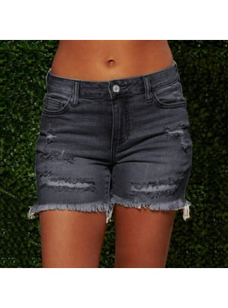 Tummy control jean deals shorts