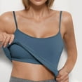 thumbnail image 1 of Babysbule Women's Casual V-Neck Tank Top with Built-in Bra, Summer Fashion Solid Color Loose Fit Sleeveless Shirt for Dating Party Work, 1 of 5