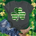 thumbnail image 1 of Babysbule Women's Fashion Saint Patrick Tops Summer Printed Round Neck Short Sleeves Casual Womens Tops, 1 of 4