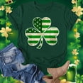 thumbnail image 1 of Babysbule Women's Fashion Saint Patrick Tops Summer Printed Round Neck Short Sleeves Casual Womens Tops, 1 of 4