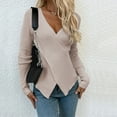 thumbnail image 1 of Babysbule Womens Fall Plus Top Sets Outfit Women's Casual Homewear Long-Sleeve Tops Trousers Turndown Collar Night Pajamas Suits, 1 of 7
