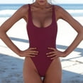 thumbnail image 1 of Babysbule Women's One-piece Swimsuit With Micro Elastic Suspender And Open Back Bikini Swimsuit Bathing Suit, 1 of 1