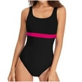 thumbnail image 1 of Babysbule Women's One-piece Swimsuit With Micro Elastic Suspender And Open Back Bikini Swimsuit Bathing Suit, 1 of 5