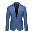 thumbnail image 1 of Babysbule Women's Tops, Jackets& Coat Fashion Men's Stylish Casual Solid Blazer Business Wedding Party Outwear Coat Suit Tops, 1 of 5