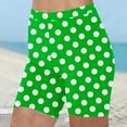 thumbnail image 1 of Babysbule Womens Athletic Sport Shorts Summer Spot Dot Printed High Waisted Casual Stretch Sim Fit Yoga Shorts, 1 of 5