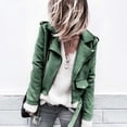 thumbnail image 1 of Babysbule Womens Cardigans Fashion Women Long Sleeve Open Front Short Cardigan Zipper Jacket Coat Top Women's Top Blouse, 1 of 5