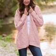 thumbnail image 1 of Babysbule Womens Cardigans Women's Fashion Top Cardigan Pocket Medium And Long Term Outwear Long Sleeve Coat Women's Top Blouse, 1 of 6