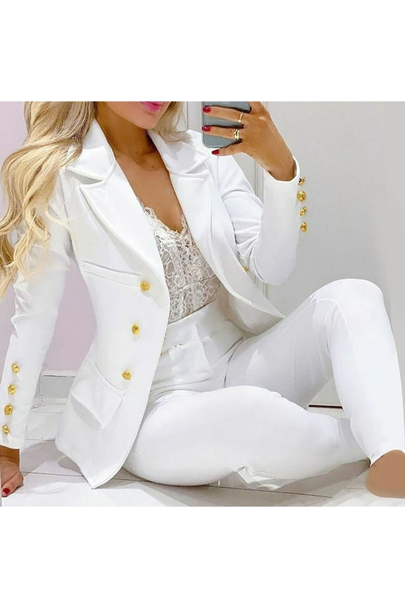 Womens Cardigans Women's Suit Jackets Women Turtleneck Hoodie Jacket Long Sleeve Open Front Cardigan Jacket Suit Women's Top Blouse