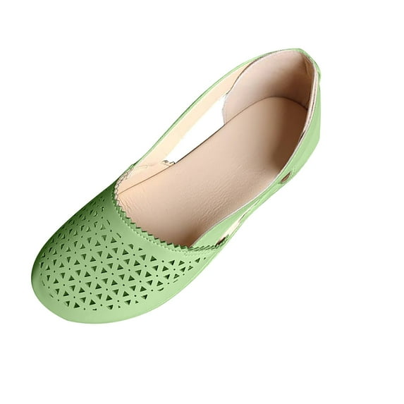 Babysbule Womens Sandals, Woman Summer Fashion Casual Sandals Casual Flat Solid Color Loophole Shoes