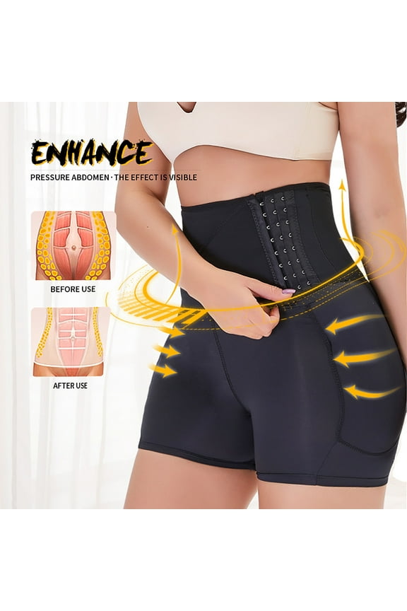 Womens Shapewear Women's High Waist Alterable Button Lifter Hip And Hip Tucks In Pants