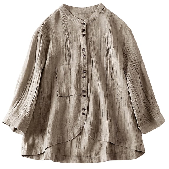 Babysbule Womens Long Sleeve Tops Women's Fashionable Round Neck Shirt Loose