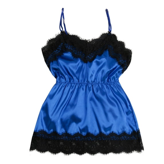 Babysbule Womens Pajamas Women V-Neck Satin Stain Pajamas Bowknot Tops Pajamas