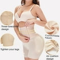 thumbnail image 1 of Babysbule Womens Shapewear Women's High Waist Alterable Button Lifter Hip And Hip Tucks In Pants, 1 of 9