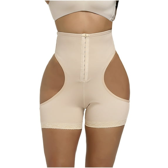 Babysbule Womens Shapewear Women's High Waist Nice Buttocks Peach Buttocks Belly-up Pants Slim Pants