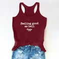 thumbnail image 1 of Babysbule Womens Tank Tops Women's Drinking Tank Tops Adult Girls Summer Beach Funny Graphic Racerback Tanks Vest Sayings Blouse, 1 of 5