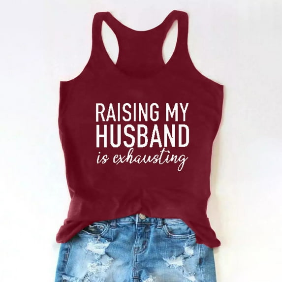 Babysbule Womens Tank Tops Women's Drinking Tank Tops Adult Girls Summer Beach Funny Graphic Racerback Tanks Vest Sayings Blouse