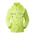 thumbnail image 1 of Babysbule Womens Tops Sets Blouse Women And Man Casual Long Sleeve Windbreaker Reflective Duty Raincoat Fall Saving, 1 of 7